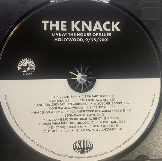 Live At The House Of Blues 2001 | The Knack