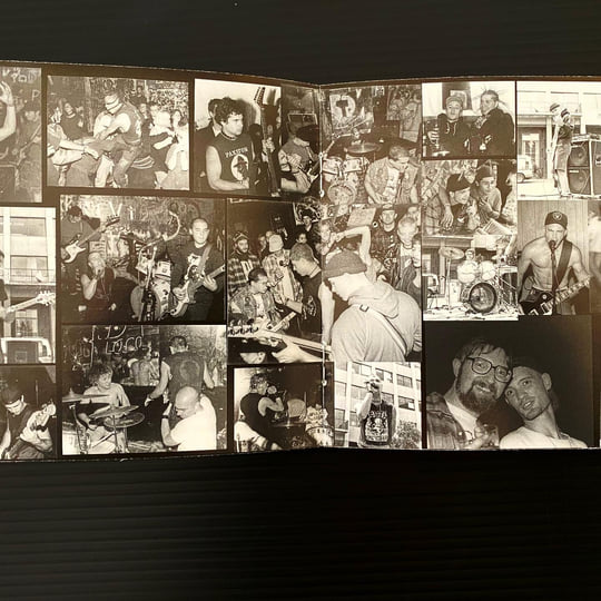 ​激レア盤 Grimple / Logical Nonsense スプリットLP GRIMPLE / LOGICAL NONSENSE SPLIT LP LIMITED TO 150 BLUE / GREY