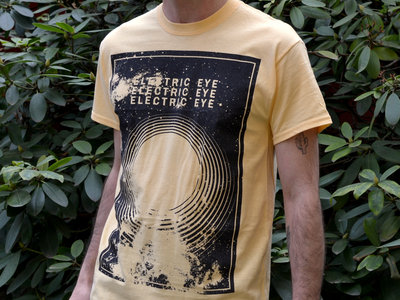 'Electric Eye' short sleeve T-shirt - 70's yellow main photo