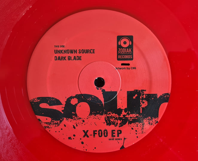 ZC027 - X-F00 EP | SOUR | Zodiak Commune Records