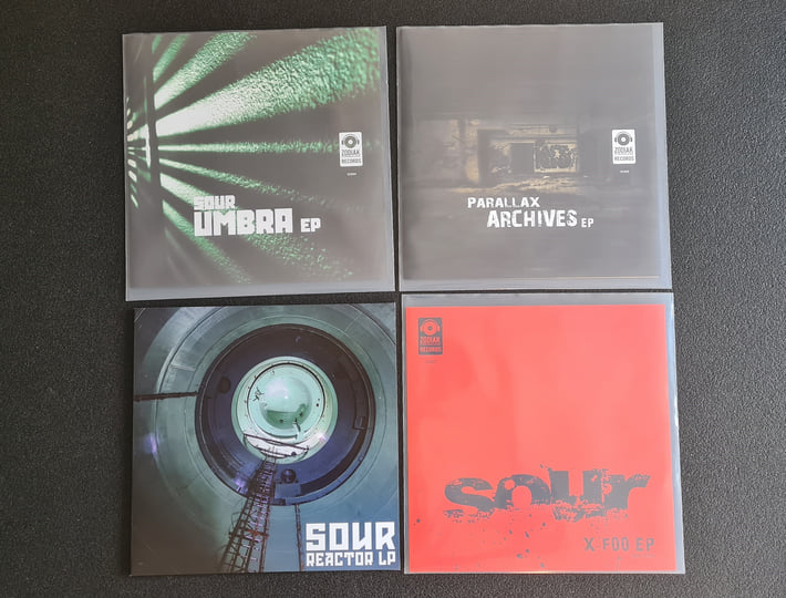 ZC027 - X-F00 EP | SOUR | Zodiak Commune Records