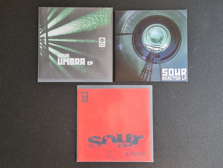 ZC027 - X-F00 EP | SOUR | Zodiak Commune Records