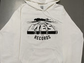 L.I.E.S. Records "NON STOP RHYTHMS" hoodie white photo 