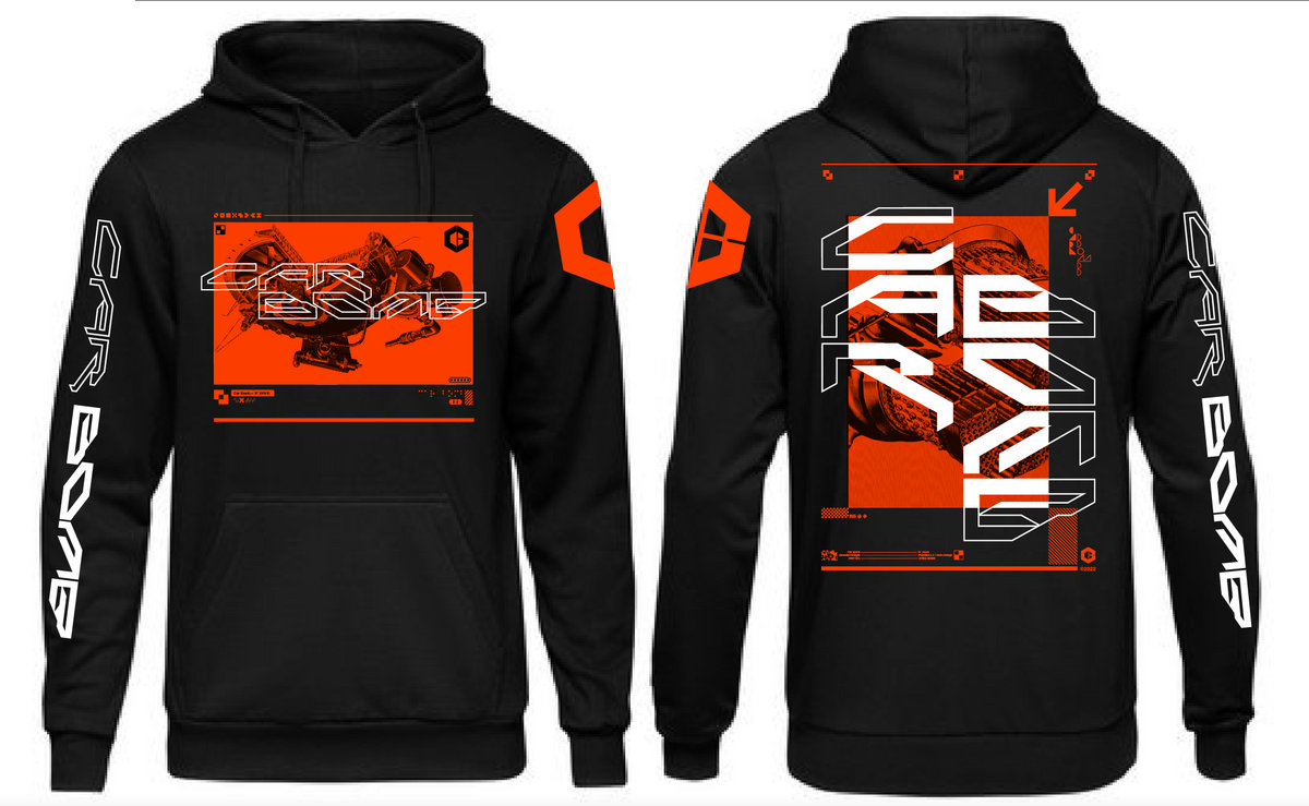 Black Injector Pullover Hoodie | Car Bomb