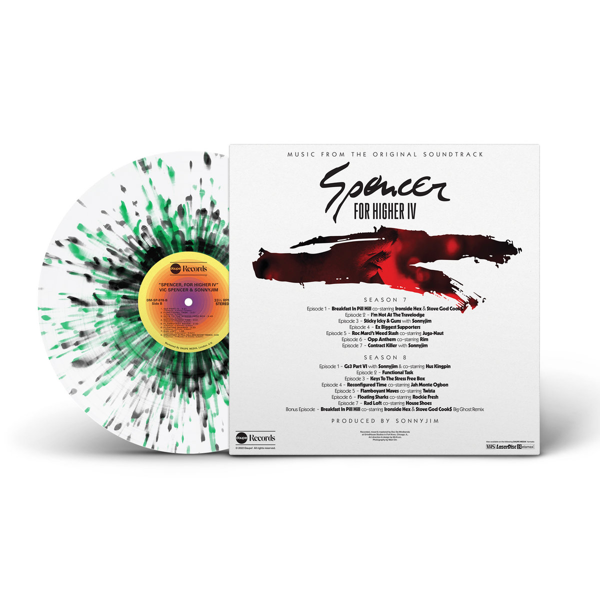 vic spencer sonny jim レコード アングラ daupe Spencer For Higher 2