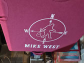 Mike West "Too Heavy" Maroon Red shirt photo 