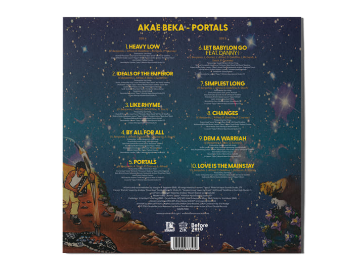 英LP Akae Beka Portals IGBZRLP002 Before Zero UK /00200 Portals | Akae Beka | I Grade