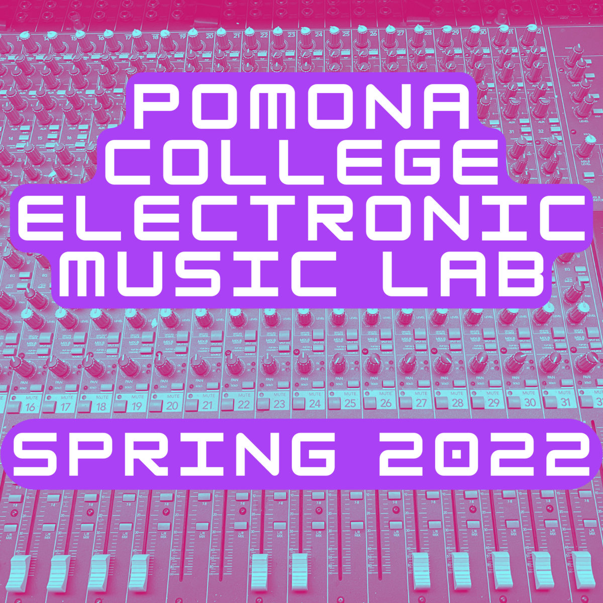 Spring 2022 Pomona College Electronic Music Lab