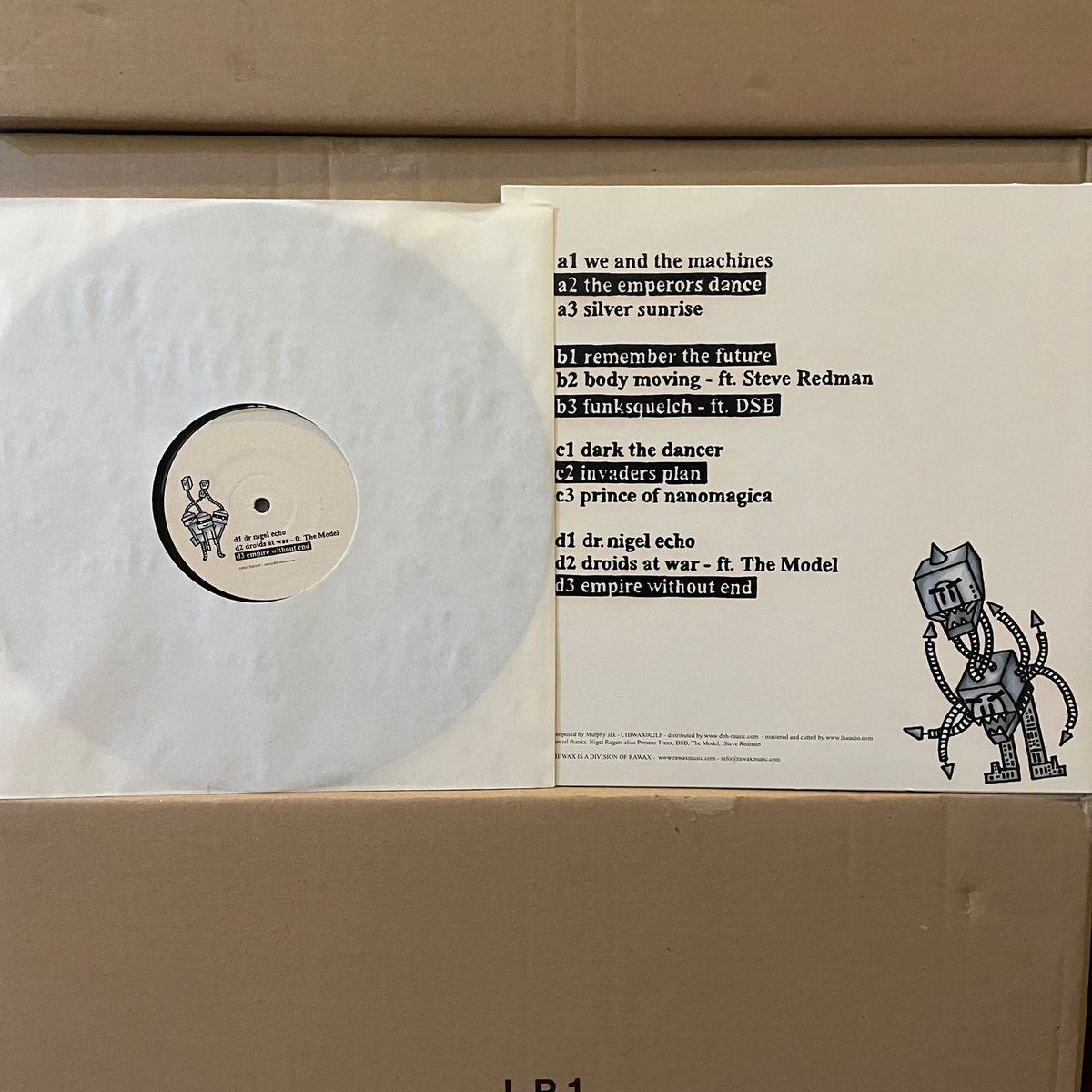 CHIWAX002LP | Murphy Jax | dbh-music