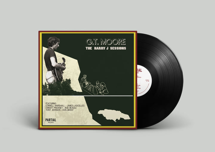 英LP GT Moore Harry J Sessions PRTLLP001 Partial 未開封 /00230 The Harry J Sessions | G.T. Moore | Partial Records