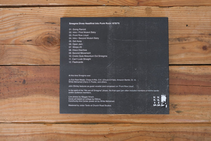 Dives Headfirst Into Punk Rock 1978/79 | Smegma | Krim Kram