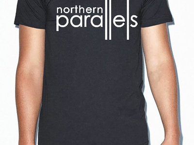 Northern Parallels Black Tee / White Logo main photo