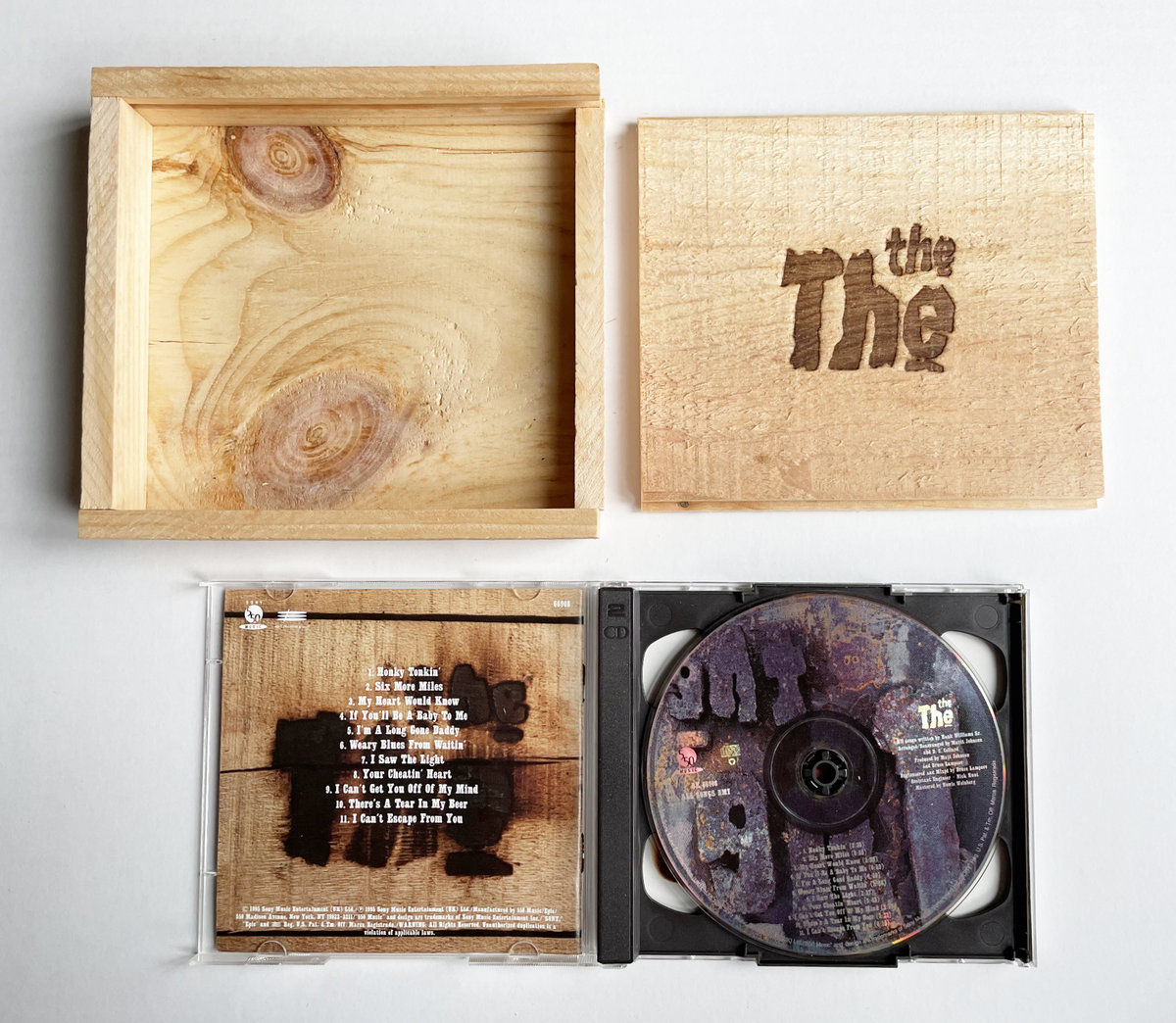 Rare 'Hanky Panky' CD In Wooden Presentation Box | THE THE