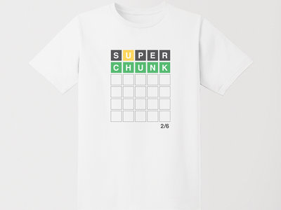 Word Puzzle T-shirt (White) main photo