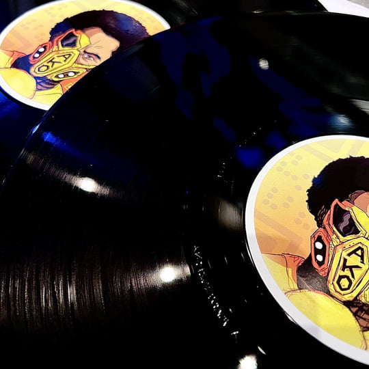 AKO150 ARCADE DOUBLE VINYL – DEFENDER (TEST PRESS) | AKO BEATZ