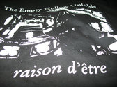 raison d'être – The Empty Hollow Unfolds T-Shirt (Black) photo 