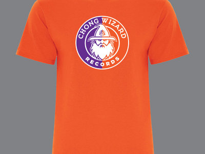Orange Chong Wizard Records Logo T-Shirt main photo