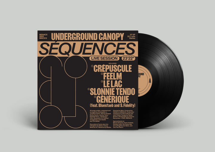UNDERGROUND CANOPY レコード Séquences | Underground Canopy | MENACE
