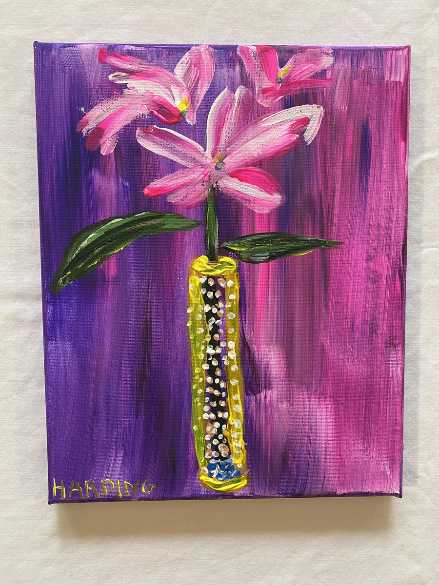 Original acrylic painting, 8" x 10" Marc Harding