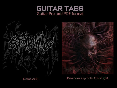 Demo 2021 and Ravenous Psychotic Onslaught EP tabs main photo