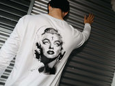 Marilyn | Longsleeve T-shirt in White photo 