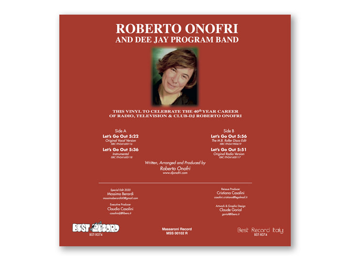 Let's Go Out [BST-X074] | ROBERTO ONOFRI & DJ PROGRAM BAND