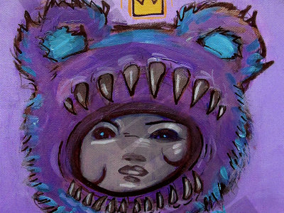 Purple Monster Majesty by penpointred *high quality giclee print main photo