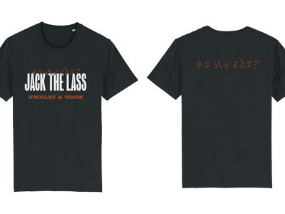 The Official 'Jack the Lass' Gentleman Jack T Shirt in Black. Pre-Order Limited Edition (90) main photo