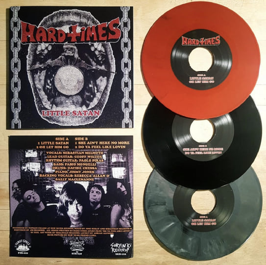 CHAPSTIK & BOXCAR SATAN シングルレコード FSR099 Hard Times - Little Satan (EP) | Hard Times | Family Spree