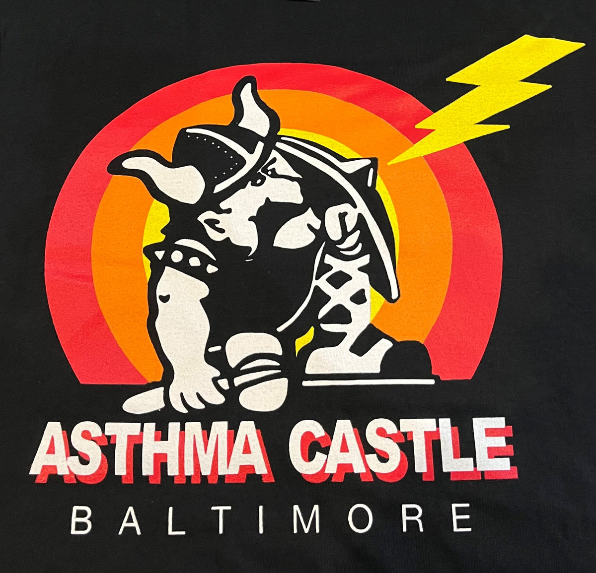 2XL Asthma Castle "Armored" T-Shirt