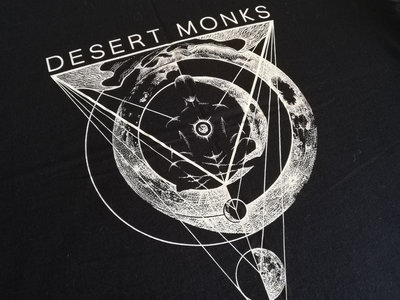 "Eight Moons Below the Desert" Black T-shirt main photo