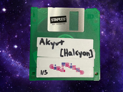3.5" Floppy Disk - Akyut - [Halcyon] with Digital Download main photo