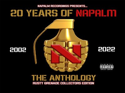 THE ANTHOLOGY - RUSTY GRENADE (20 YEARS OF NAPALM) USB 2.0 FLASH DRIVE main photo