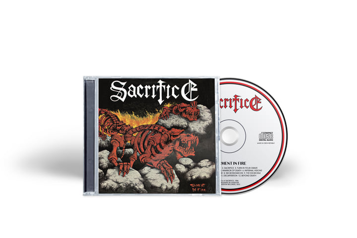 独LP Sacrifice Torment In Fire HRR870 High Roller Records 未開封 /00260 Sacrifice – Torment In Fire – Vinyl (Blood Red, LP, Album +
