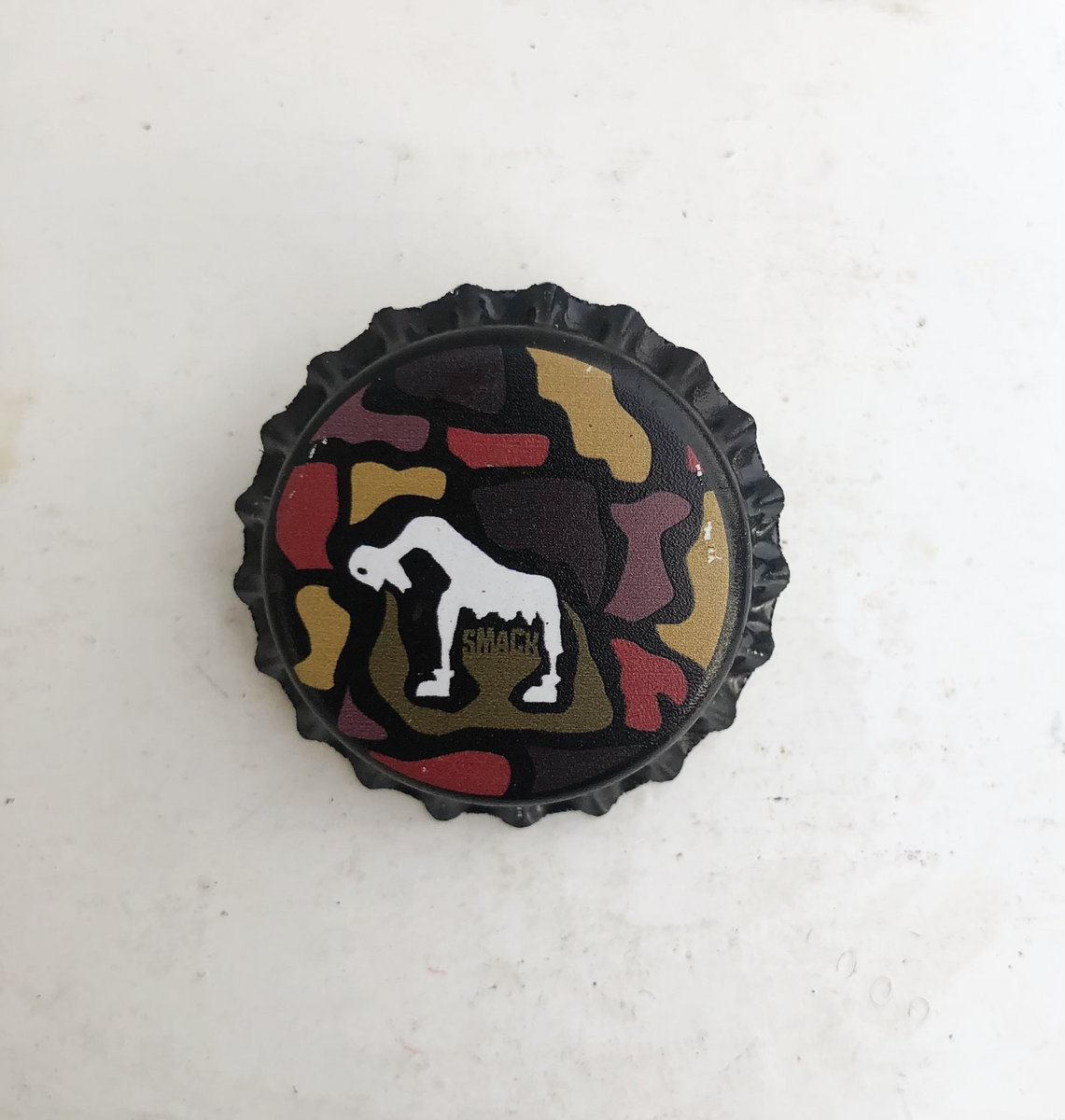 Bottle Cap Badge Design S.M.A.C.K