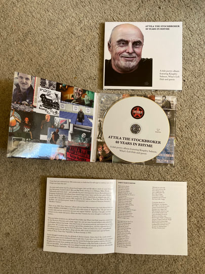 40 Years In Rhyme | Attila the Stockbroker feat. Kingsley Salmon