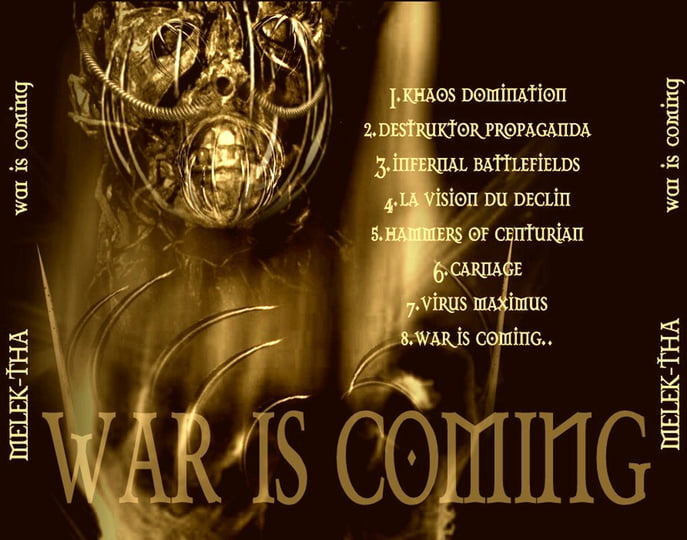 【中古】 War Is Coming Melek－Tha War Is Coming | MELEK-THA | DARK VINYL RECORDS