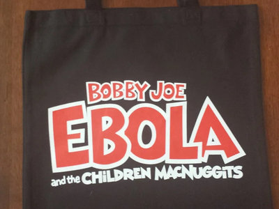 Bobby Joe Ebola "Cartoon Logo" Canvas Tote Bag main photo