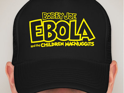 Bobby Joe Ebola "Cartoon Logo" Black Mesh Hat main photo
