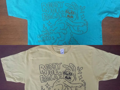 Bobby Joe Ebola "Bomb Throwin' Bunny" T-Shirt by Mike King main photo