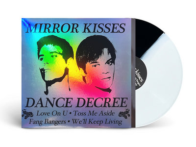 Mirror Kisses / Kids Garden - Dance Decree / Light Hearted - Split 12" half/half 10 Year Anniversary Rainbow Foil Edition™️ main photo