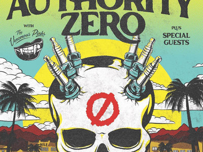 Authority Zero presale ticket 9/9/22 w/ No Gimmick Sticker! main photo