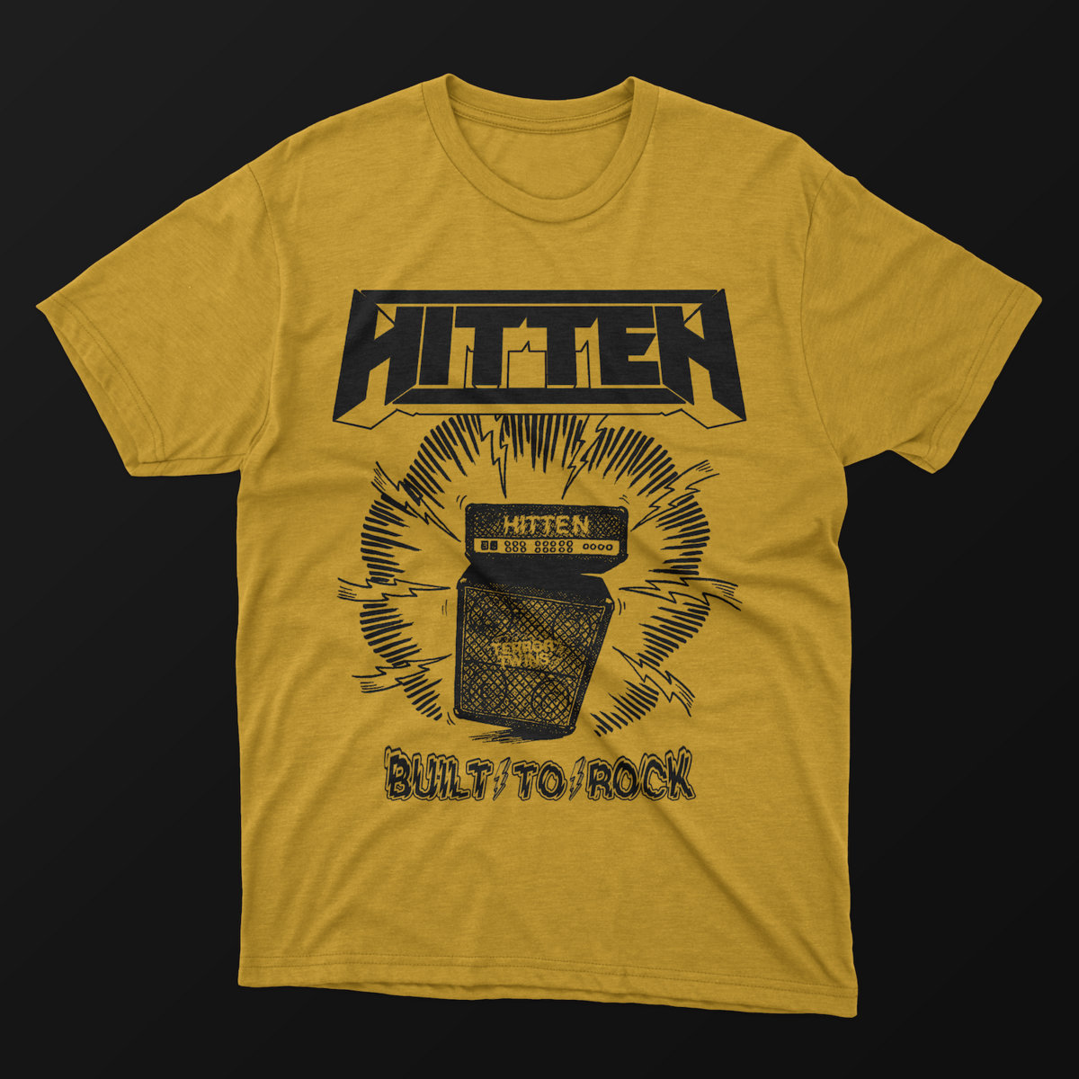 Built To Rock Yellow Shirt
