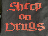 New Limited Edition Sheep Head Logo In Blood Red photo 