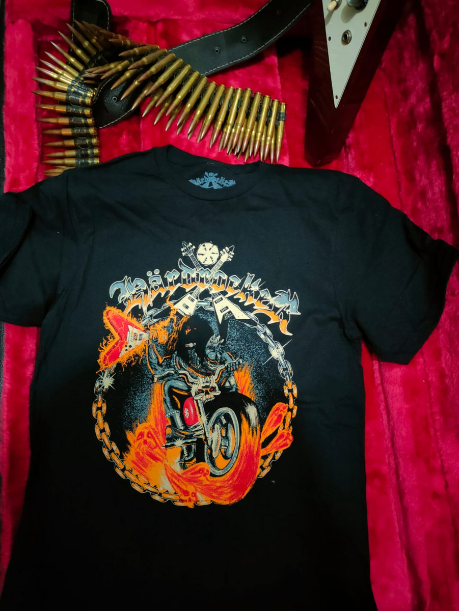 Hardrocker 'Rider of the Night' T-Shirt (Size S - XL) | Härdrocker