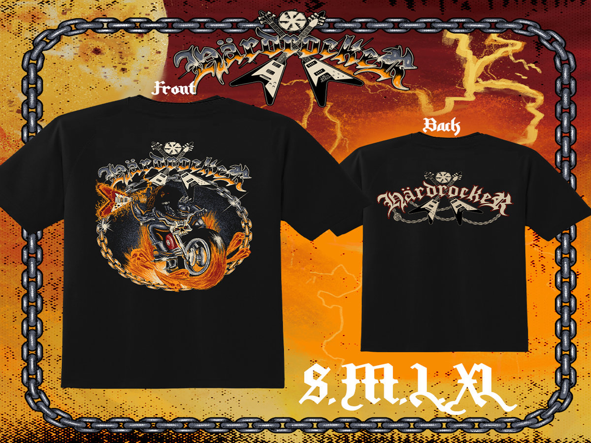 Hardrocker 'Rider of the Night' T-Shirt (Size S - XL) | Härdrocker
