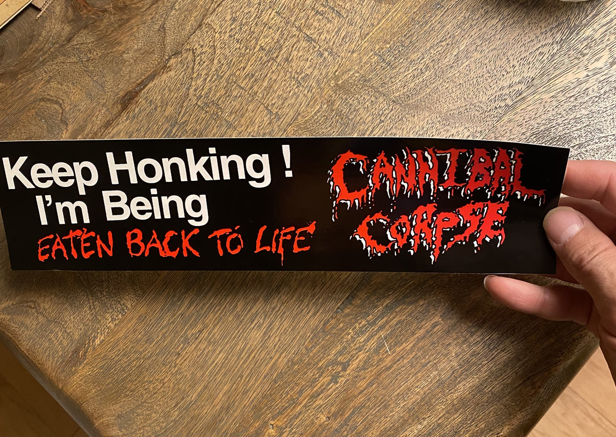 Cannibal Corpse Bumper Sticker! | RFL RECORDS