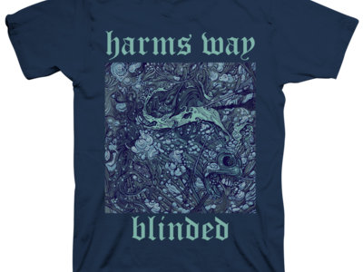 Harm's Way "Blinded" Navy T-Shirt main photo