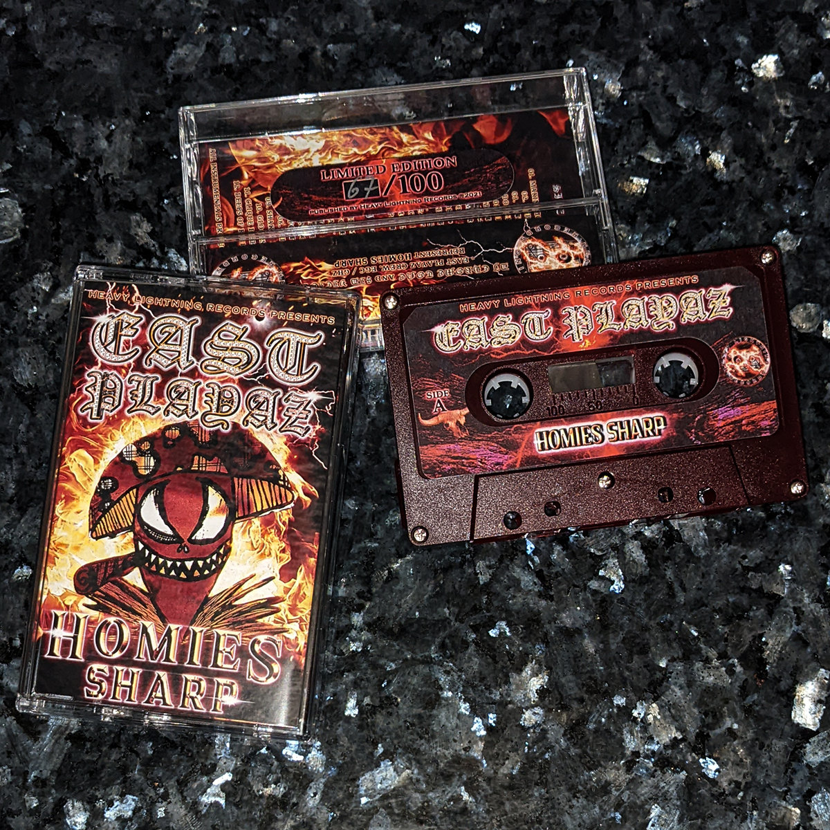 HOMIES SHARP | EAST PLAYAZ | HEAVY LIGHTNING RECORDS