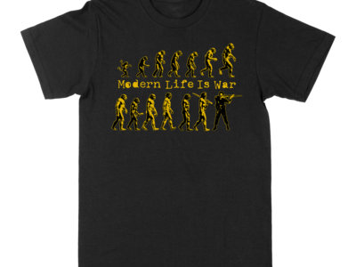 Modern Life Is War "Evolution 3" Black T-Shirt main photo